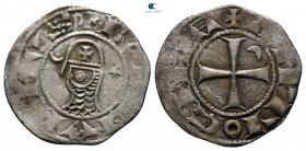 Bohemond III AD 1163-1201. Antioch. Denier AR
