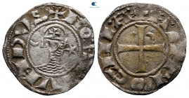 Bohemond III AD 1163-1201. Antioch. Denier AR