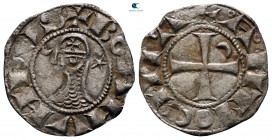 Bohemond III AD 1163-1201. Antioch. Denier AR