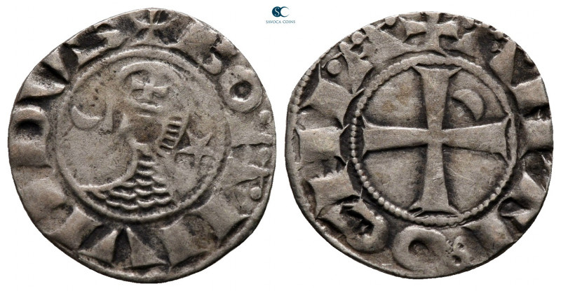 Bohemond III AD 1163-1201. Antioch
Denier AR

17 mm, 0,81 g



nearly ver...