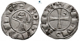 Bohemond III AD 1163-1201. Antioch. Denier AR