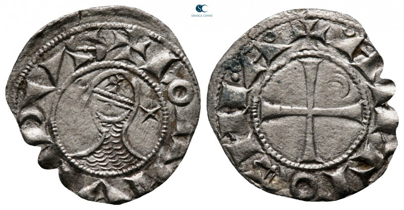 Bohemond III AD 1163-1201. Antioch
Denier AR

17 mm, 0,77 g



nearly ver...