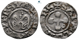 Bishops of Valence AD 1200-1300. Provincial. Valence. Denier AR