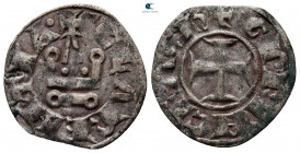 Guillaume II de Villehardouin AD 1246-1278. Glarenza (modern Kyllini in Elis). Denier Tournois BI