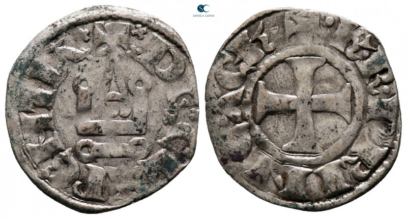Charles II de Anjou AD 1285-1287. Glarenza (modern Kyllini in Elis)
Denier Tour...