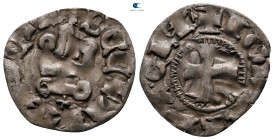 Jean de Gravina AD 1322-1333. Glarenza (modern Kyllini in Elis). Denier Tournois BI