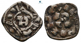 Henry II AD 1004-1024. Lucca. Denier AR