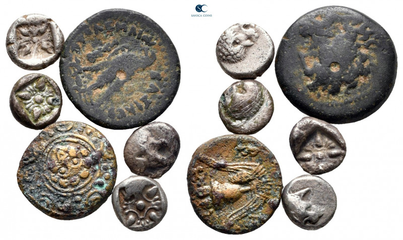 Lot of ca. 6 greek coins / SOLD AS SEEN, NO RETURN! 

nearly very fine