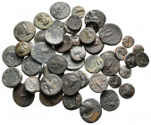 Lot of ca. 50 greek bronze coins / SOLD AS SEEN, NO RETURN!
very fine