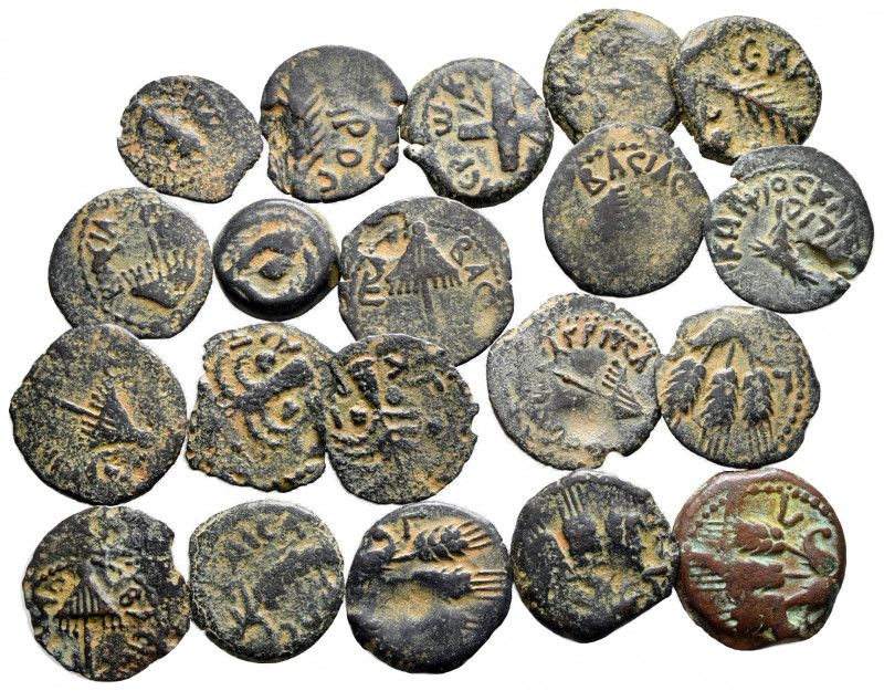 Lot of ca. 20 judaean bronze coins / SOLD AS SEEN, NO RETURN!

very fine