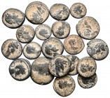 Lot of ca. 20 roman provincial bronze coins / SOLD AS SEEN, NO RETURNnearly very fine