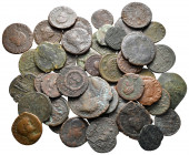 Lot of ca. 50 roman bronze coins / SOLD AS SEEN, NO RETURN!
fine