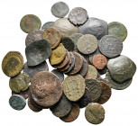Lot of ca. 50 roman bronze coins / SOLD AS SEEN, NO RETURN!
nearly very fine