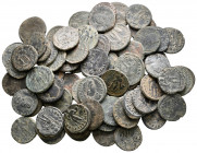 Lot of ca. 73 roman bronze coins / SOLD AS SEEN, NO RETURN!very fine