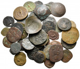 Lot of ca. 50 ancient bronze coins / SOLD AS SEEN, NO RETURN!
nearly very fine
