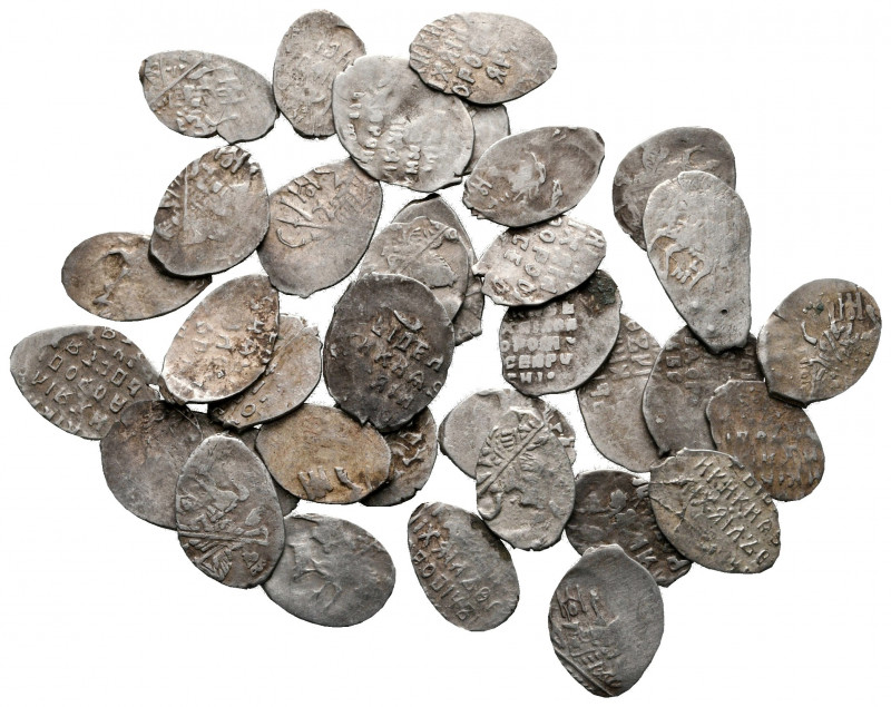 Lot of ca. 35 russian dengas / SOLD AS SEEN, NO RETURN! 

very fine