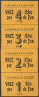 (1937ca). Conjunto de 4 vales de la Panadería Calle Gurb de 1 Kilo, 2 Kilos, 3 Kilos y 4 Kilos de pan. EBC-.