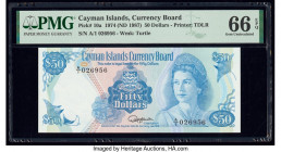 Cayman Islands Currency Board 50 Dollars 1974 (ND 1987) Pick 10a PMG Gem Uncirculated 66 EPQ. 

HID09801242017

© 2020 Heritage Auctions | All Rights ...