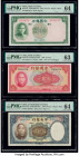 China Group of 5 Graded Examples PMG Choice Uncirculated 64 EPQ; Choice Uncirculated 64 (2); Choice Uncirculated 63; Choice About Unc 58. 

HID0980124...