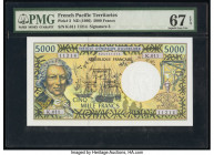 French Pacific Territories Institut d'Emission d'Outre Mer 5000 Francs ND (1996) Pick 3 PMG Superb Gem Unc 67 EPQ. 

HID09801242017

© 2020 Heritage A...