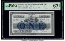 Ireland - Northern Northern Bank Limited 1 Pound 1.1.1940 Pick 178b PMG Superb Gem Unc 67 EPQ. 

HID09801242017

© 2020 Heritage Auctions | All Rights...