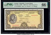 Ireland - Republic Central Bank of Ireland 5 Pounds 12.5.1969 Pick 65b PMG Gem Uncirculated 66 EPQ. 

HID09801242017

© 2020 Heritage Auctions | All R...