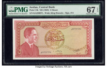 Jordan Central Bank of Jordan 5 Dinars ND (1959) Pick 15b PMG Superb Gem Unc 67 EPQ. 

HID09801242017

© 2020 Heritage Auctions | All Rights Reserved