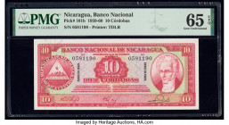 Nicaragua Banco Nacional 10 Cordobas 1960 Pick 101b PMG Gem Uncirculated 65 EPQ. 

HID09801242017

© 2020 Heritage Auctions | All Rights Reserved