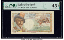 Reunion Caisse Centrale de la France d'Outre-Mer 50 Francs ND (1947) Pick 44a PMG Choice Extremely Fine 45 EPQ. 

HID09801242017

© 2020 Heritage Auct...