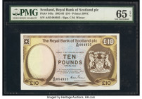 Scotland Royal Bank of Scotland PLC 10 Pounds 1982-85 Pick 343a PMG Gem Uncirculated 65 EPQ. 

HID09801242017

© 2020 Heritage Auctions | All Rights R...