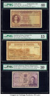 South Africa Republic of South Africa 1 Rand ND (1962-65) Pick 103b* Replacement PMG Extremely Fine 40; Southern Rhodesia Southern Rhodesia Currency B...