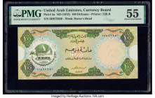 United Arab Emirates Currency Board 100 Dirhams ND (1973) Pick 5a PMG About Uncirculated 55. 

HID09801242017

© 2020 Heritage Auctions | All Rights R...