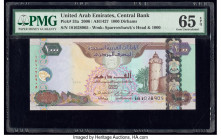 United Arab Emirates Central Bank 1000 Dirhams 2006 / AH1427 Pick 33a PMG Gem Uncirculated 65 EPQ. 

HID09801242017

© 2020 Heritage Auctions | All Ri...