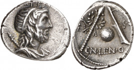 (hacia 76-75 a.C.). Gens Cornelia. Denario. (Bab. 54) (Craw. 393/1a). 3,79 g. EBC-.