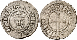 Jaume II de Mallorca (1276-1285/1298-1311). Mallorca. Dobler. (Cru.V.S. 541) (Cru.C.G. 2506). 1,81 g. MBC+.