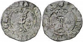 Reyes Católicos. Toledo. 1 blanca. (AC. 56). 1,06 g. BC+.