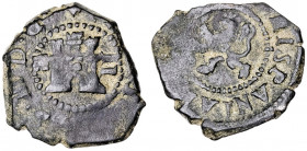 (1603). Felipe III. Segovia. 2 maravedís. (AC. 175). Ceca a izquierda. 1,93 g. MBC-.