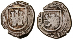 1618. Felipe III. Segovia. 8 maravedís. (AC. 317) (J.S. D-136). Escasa. 5,96 g. BC+.