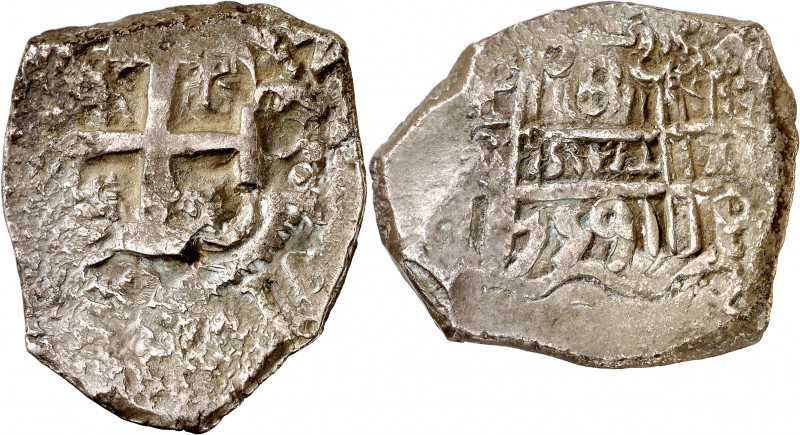 1759. Fernando VI. Potosí. q. 8 reales. (AC. 537). Doble fecha. Visible el ordin...