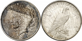 Estados Unidos. 1922. D (Denver). 1 dólar. (Kr. 150). Pátina en anverso. Escasa. AG. 26,75 g. EBC.