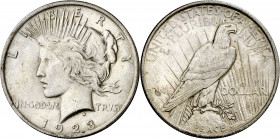 Estados Unidos. 1923. Filadelfia. 1 dólar. (Kr. 150). AG. 26,68 g. EBC.