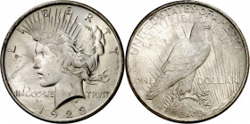 Estados Unidos. 1923. Filadelfia. 1 dólar. (Kr. 150). AG. 26,70 g. EBC+.