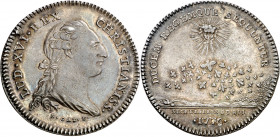 Francia. 1776. Luis XVI. Secretarios del Rey. Jetón. (Feuardent 341). Grabador: N. Gat. F. Plata. 7,61 g. Ø31 mm. EBC.