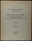 BOUTIN, S.: "Monnaies des empires de Byzance". (Colección N. K.). 2 volúmenes. (Maastricht, 1983).