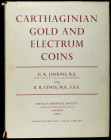 JENKINS, G. K. y LEWIS, R. B.: "Carthaginian gold and electrum coins". (Londres, 1963).