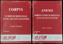 VILLARONGA, Leandre: "Corpvs Nvmmvm Hispaniae Ante Avgvsti Aetatem". 2ª edición. 2 volúmenes: catálogo y anexo (Madrid, 2002).