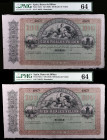 18... (1857). Banco de Bilbao. 100 reales de vellón. (Ed. A134) (Ed. 143). (21 de agosto). Serie F. Sin firmas, con numeración y matriz lateral izquie...