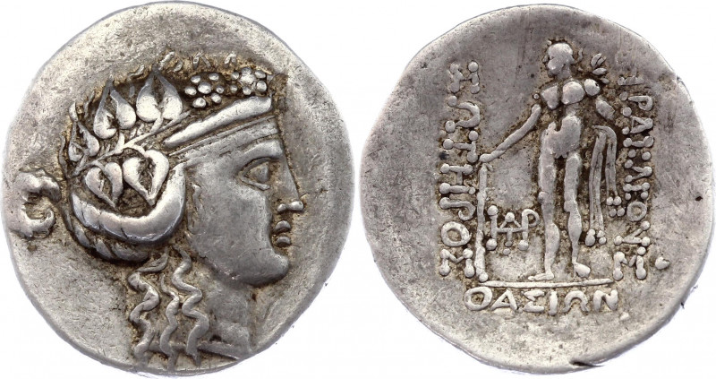 Ancient Greece Tetradrachm 130 - 60 BC
Silver, 16,46 gramm. EASTERN EUROPE, Imi...
