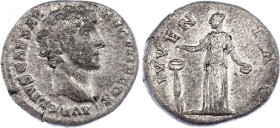 Roman Empire Denarius 161 - 180 AD
Silver, 2,9 gramm. Barbarian imitation of denarius.