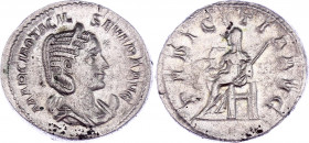 Roman Empire AR Antoninian 244 - 246 AD Otacilia Severa
RIC 123c; C 53; Silver 4,78g.; Obv: MARCIA OTACIL - SEVERA AVG Draped and diademed bust on cr...